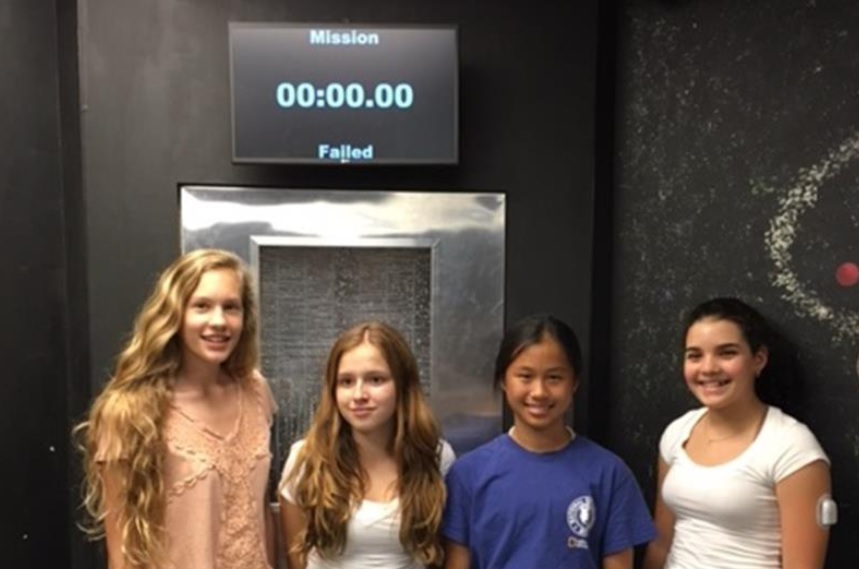 Brooke Turner, Morgan Russell, Sarah Laboda and Melanie Pena